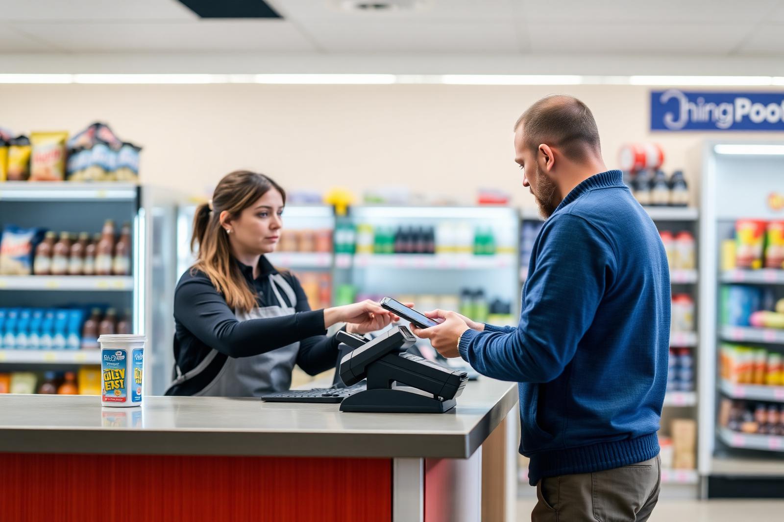 Convenience Store POS in action